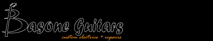Custom guitars and guitar/amp/pedal repair by Basone