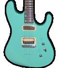 Seafoam green stratocaster style body by basone