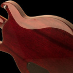 Phoenix Custom Guitar back of the body detail sho. Robert Stefanowicz photo